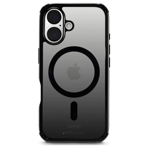 hama 00136841 Handyhülle Extreme Protect für Apple iPhone 16, magnetisch, Schwarz