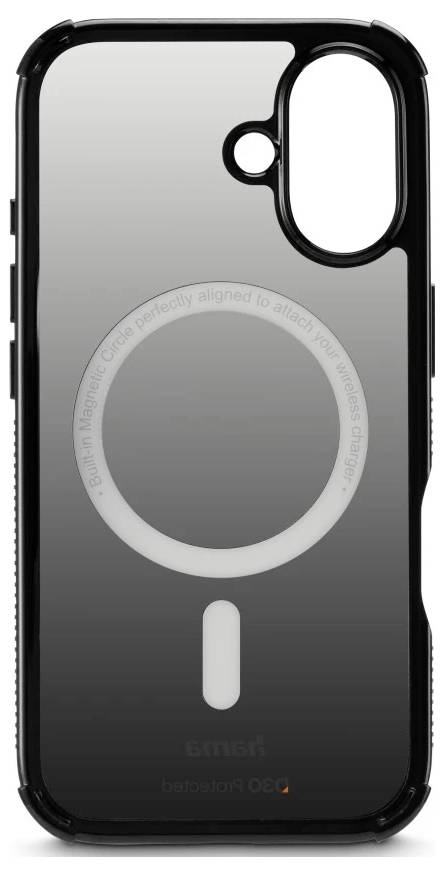 hama 00136841 Handyhülle "Extreme Protect" für Apple iPhone 16, magnetisch, Schwarz-1