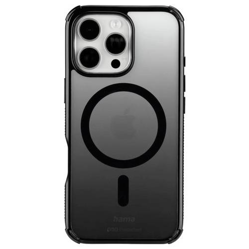 hama 00136842 Handyhülle Extreme Protect für Apple iPhone 16 Pro, magnetisch, Schwarz