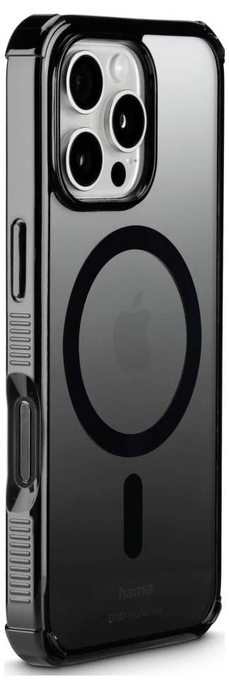 hama 00136843 Handyhülle "Extreme Protect" für iPhone 16 Pro Max, magnetisch, Schwarz-2