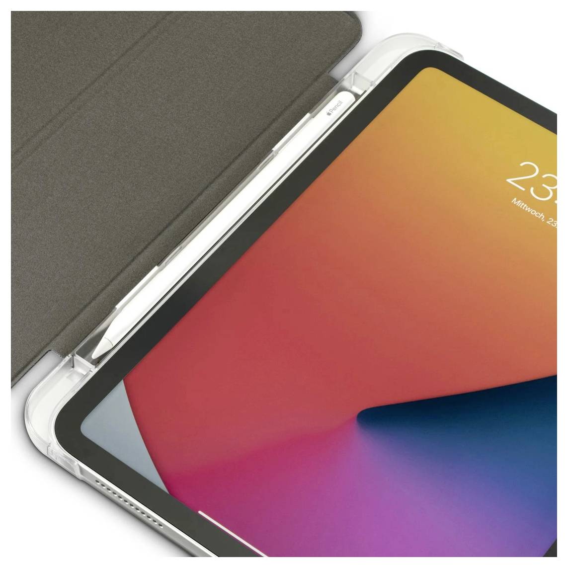 hama 00227097 Tablet-Hülle "Fold Clear" m. Stiftfach f. iPad 11" (25)/iPad 10.9" (22), SW-4