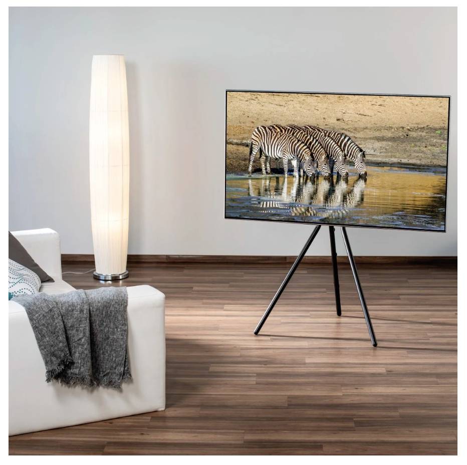 Hama TV-Ständer, Staffelei freistehend, höhenverstellbar, 191 cm (75") bis 40 kg TV-Standfuß 190,5 cm (75")-8