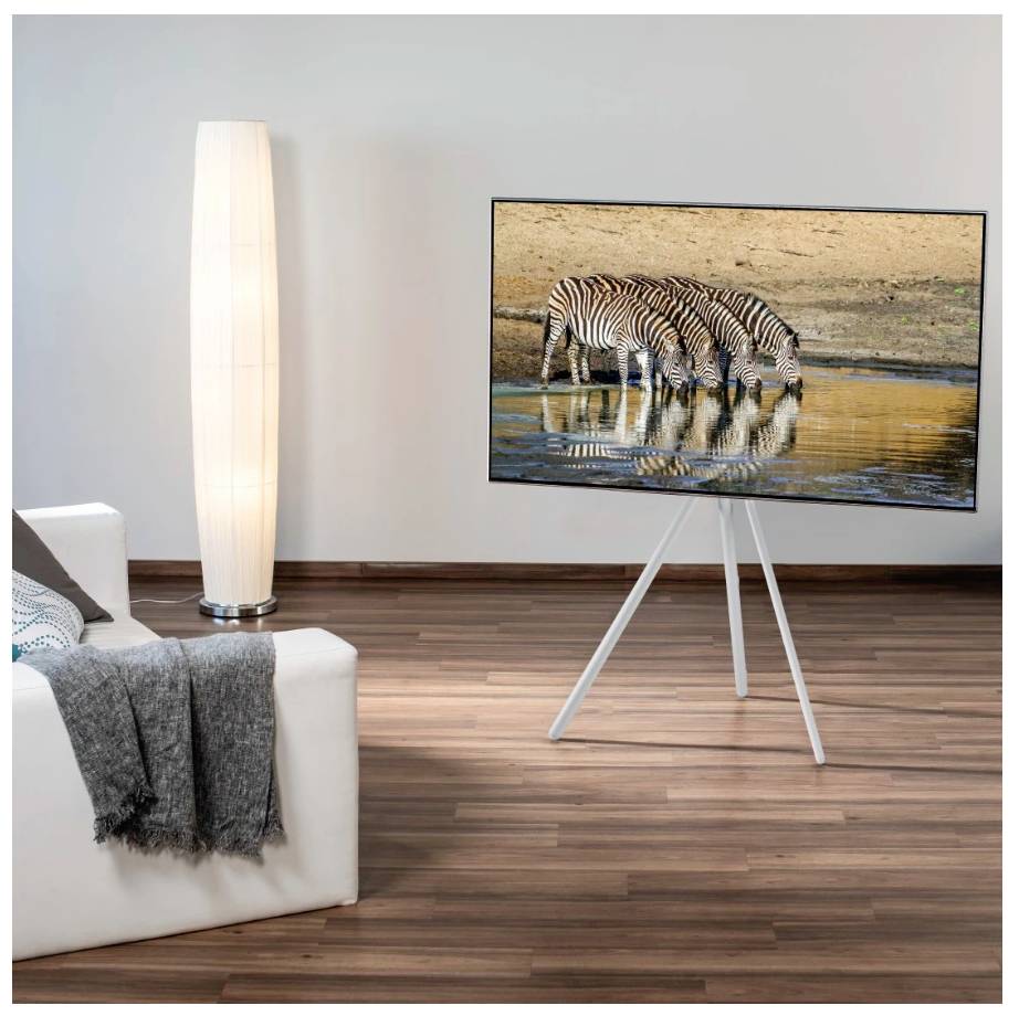 Hama TV-Ständer, Staffelei freistehend, höhenverstellbar, 191 cm (75") bis 40 kg TV-Standfuß 190,5 cm (75")-7
