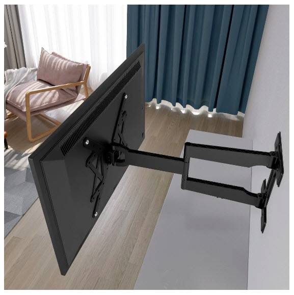 hama 00220853 TV-Wandhalterung schwenkbar, ausziehbar, langer Arm, 165 cm (65") bis 50 kg-13