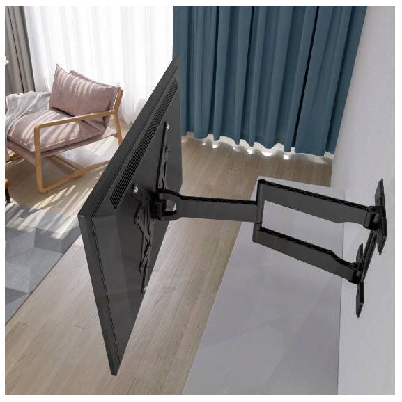 hama 00220853 TV-Wandhalterung schwenkbar, ausziehbar, langer Arm, 165 cm (65") bis 50 kg-14