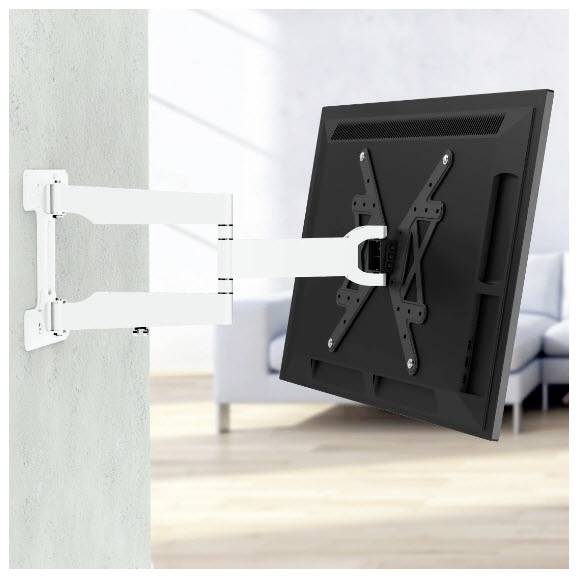 hama 00220854 TV-Wandhalterung, schwenkbar, neigbar, langer Arm, 165 cm (65"), bis 50 kg-5