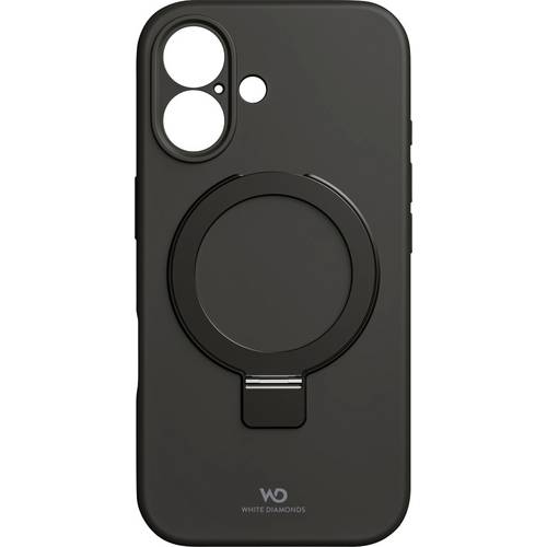 White Diamonds Cover Mag Urban Stand Case für Apple iPhone 16 Pro Max, Schwarz Backcover Apple iPhone 16 Pro Max Schwarz...