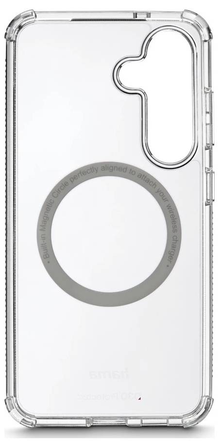 hama 00080590 Handyhülle "Extreme Protect" für Galaxy S25+, magnetisch, durchsichtig-1