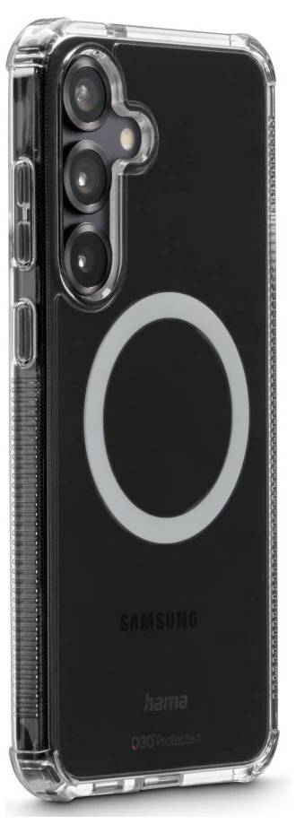 hama 00080590 Handyhülle "Extreme Protect" für Galaxy S25+, magnetisch, durchsichtig-2