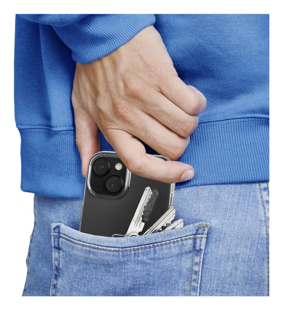 hama 00123717 Handyhülle "Always Clear" für Apple iPhone 16e/17e, durchsichtig-11