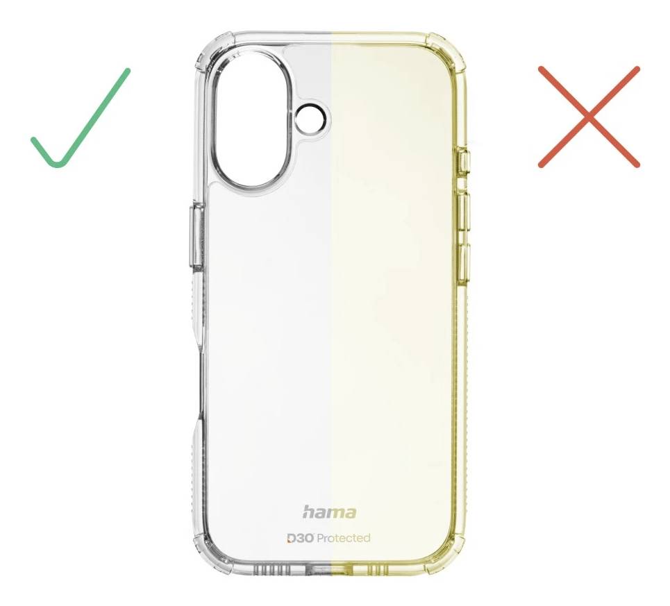 hama 00123719 Handyhülle "Extreme Protect" für Apple iPhone 16e/17e, durchsichtig-11