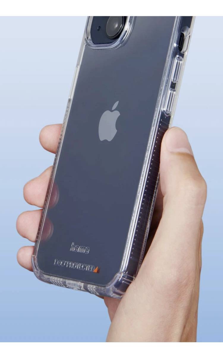 hama 00123752 Handyhülle "Extreme Protect" für Apple iPhone 16, durchsichtig-8
