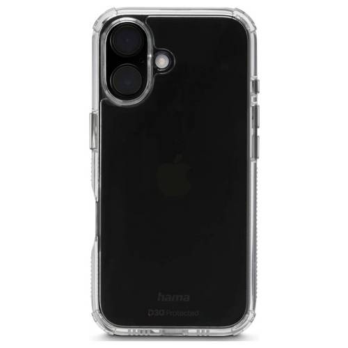 hama 00123752 Handyhülle Extreme Protect für Apple iPhone 16, durchsichtig