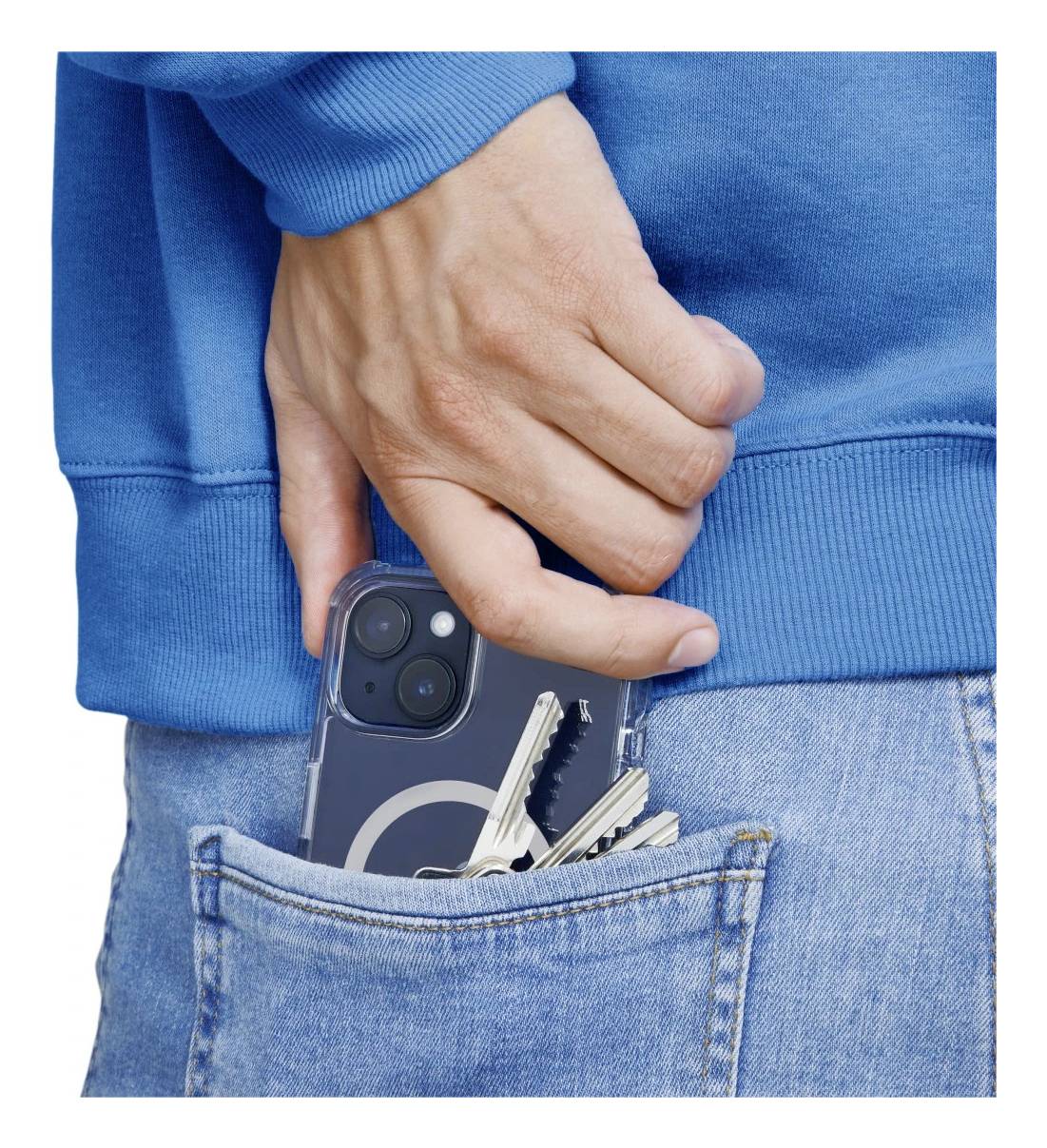 hama 00123753 Handyhülle "Extreme Protect" für Apple iPhone 16, magnetisch, durchsichtig-9