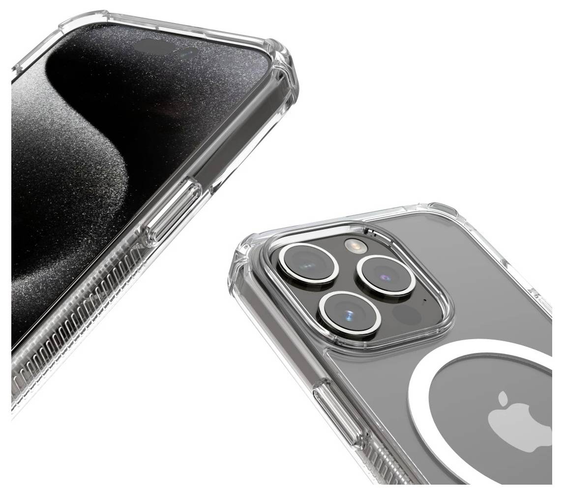 hama 00123753 Handyhülle "Extreme Protect" für Apple iPhone 16, magnetisch, durchsichtig-5