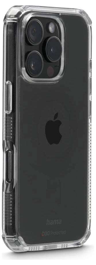 hama 00123764 Handyhülle "Extreme Protect" für Apple iPhone 16 Pro, durchsichtig-2