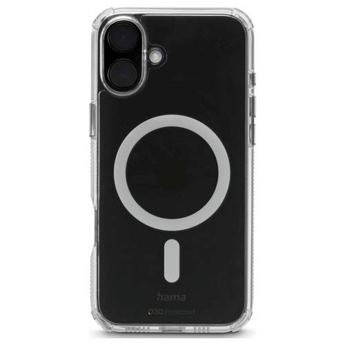 hama 00136856 Handyhülle Extreme Protect für iPhone 16 Plus, magnetisch, durchsichtig
