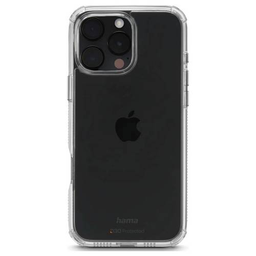 hama 00136864 Handyhülle Extreme Protect für Apple iPhone 16 Pro Max, durchsichtig