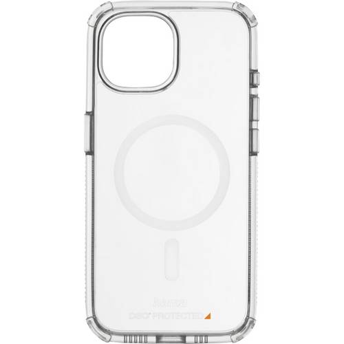 hama 00138104 Handyhülle MagCase Extreme Protect für Apple iPhone 15, durchsichtig