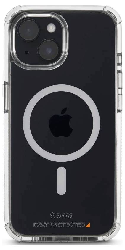 hama 00138104 Handyhülle MagCase "Extreme Protect" für Apple iPhone 15, durchsichtig-1