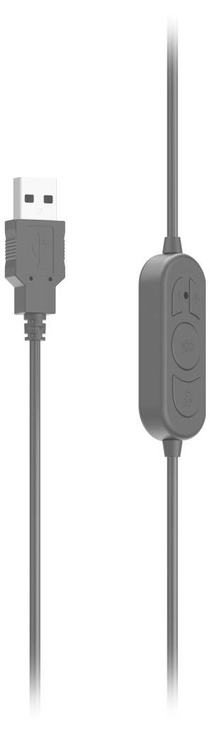 hama 00139935 PC-Office-Headset "HS-USB300 V2", Stereo, Schwarz-1