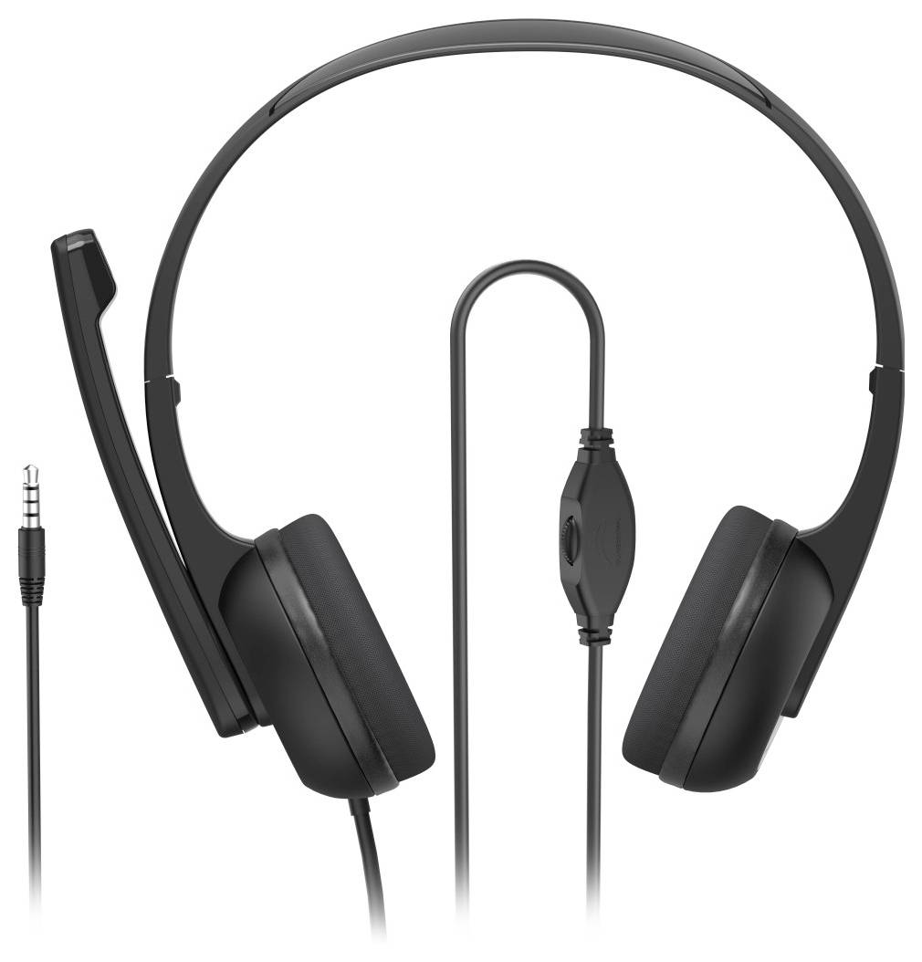 hama 00139932 PC-Office-Headset "HS-P150 V2", Stereo, Schwarz-2