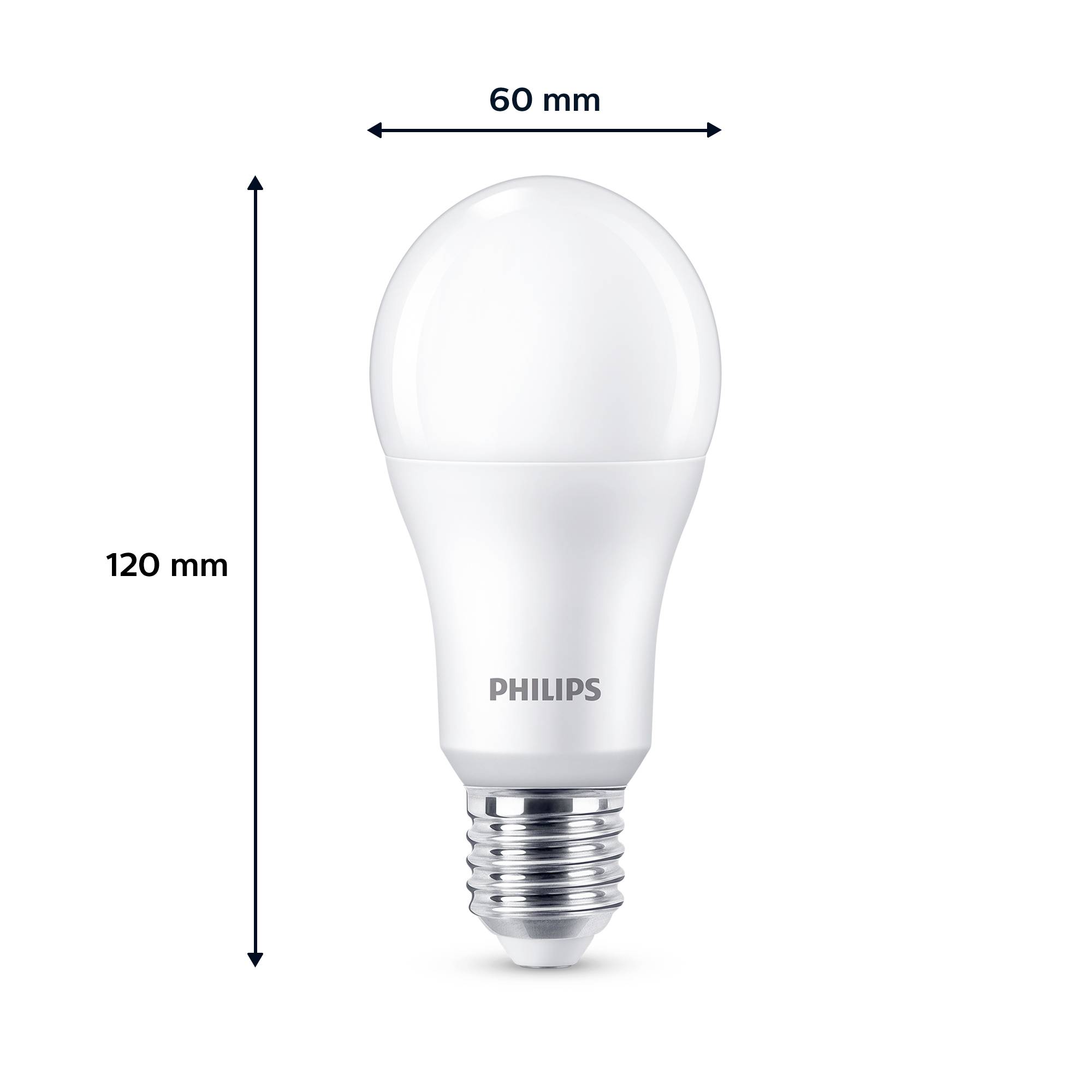 Philips 8719514451391 LED EEK E (A - G) E27 13 W = 100 W Warmweiß 3 St.-6