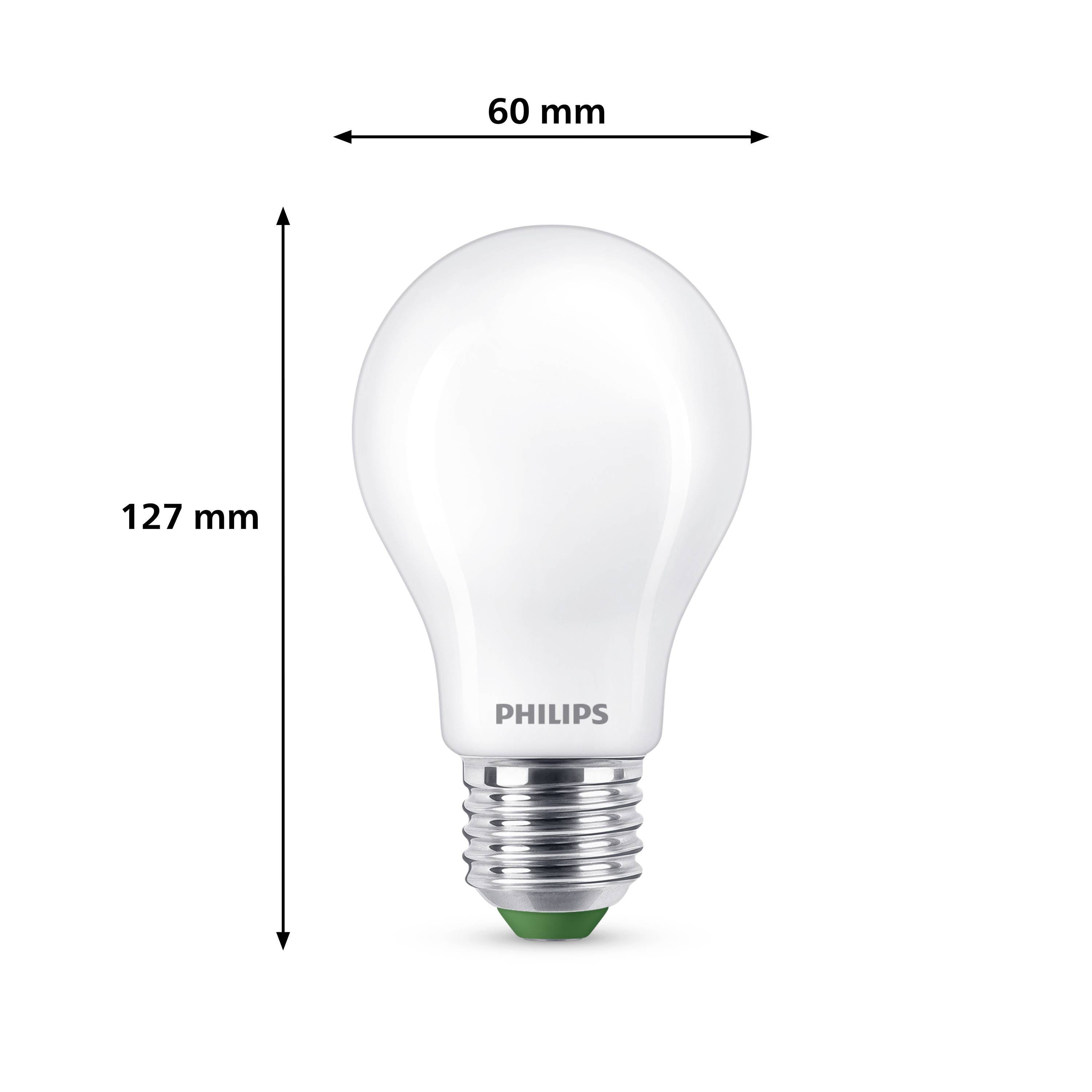 Philips 8720169283909 LED EEK A (A - G) E27 4 W = 60 W Warmweiß 3 St.-4