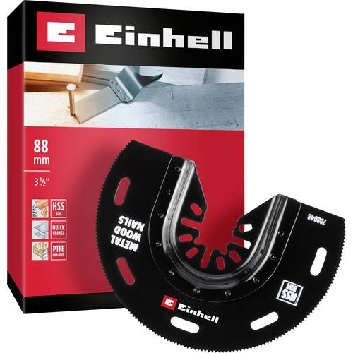 Einhell 708048 halbrund BIM, 88mm BiM Tauchsägeblatt 88 mm 1 St.