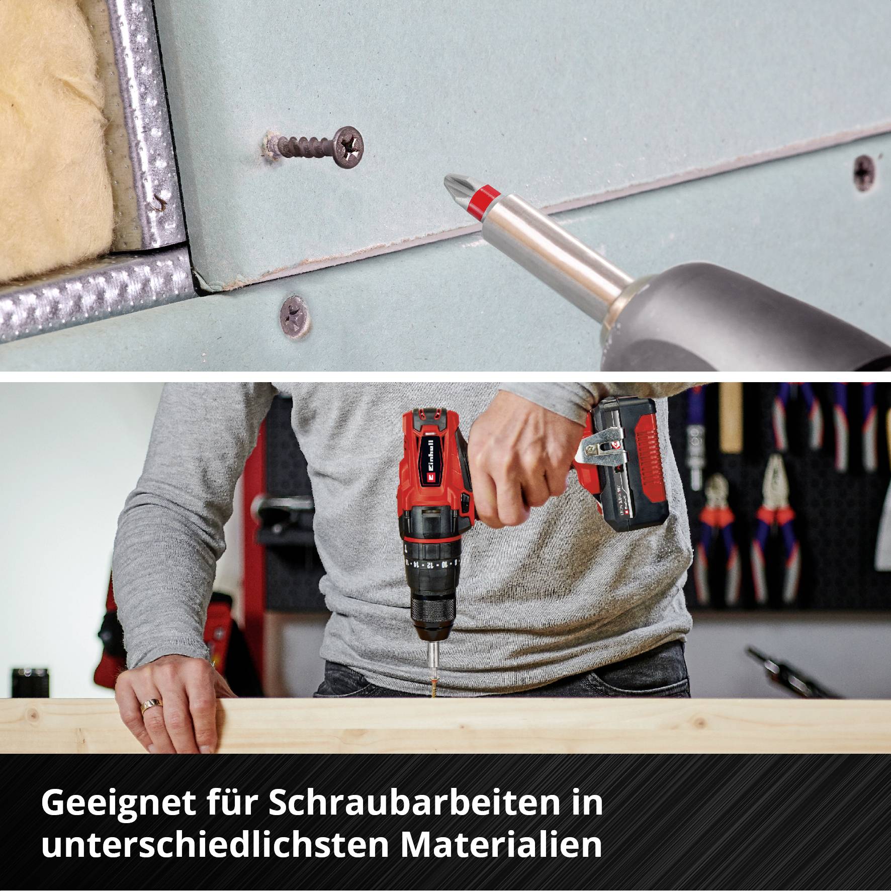 Einhell Bit Taschenbox 11tlg 118663 Bit-Set PH, PZ, Innen-Sechskant, TX inkl. Bithalter-7
