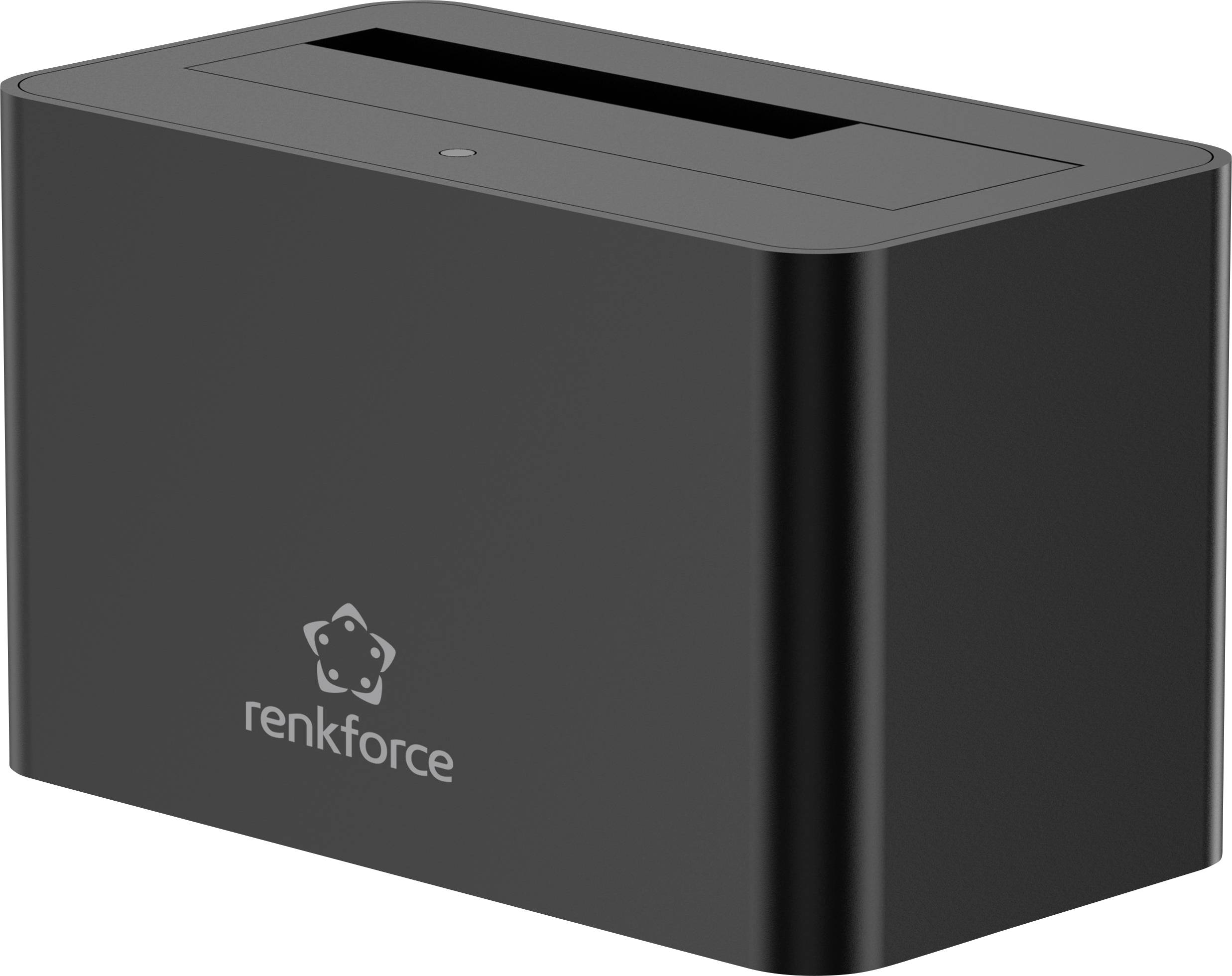Renkforce RF-DOCKING-02 USB-A (USB 3.0) SATA 6 Gb/s 1 Port Festplatten-Dockingstation 3.5 Zoll, 2.5 Zoll
