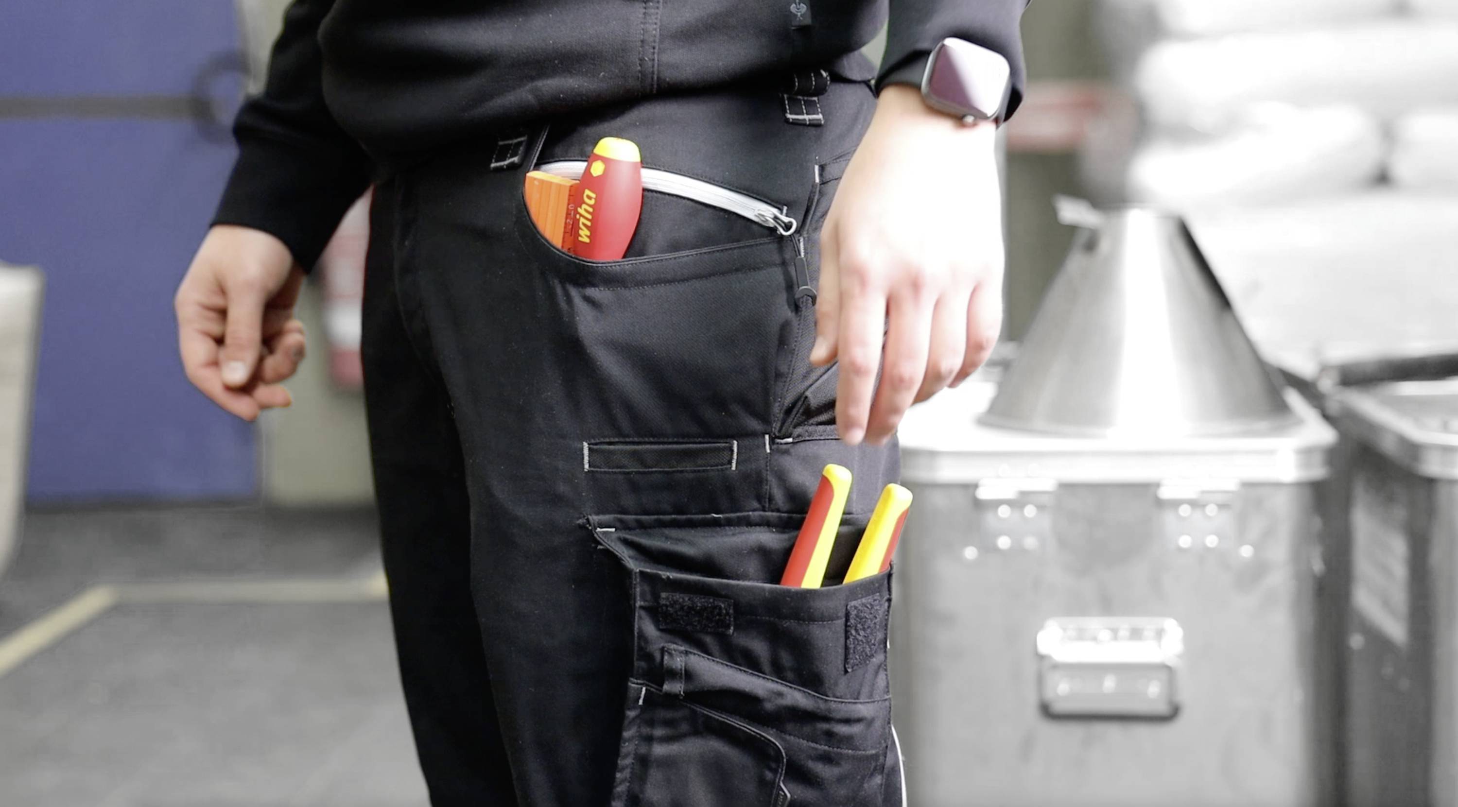 Wiha 46674 Kabelschneider Geeignet für (Abisoliertechnik) Alu- und Kupferkabel, ein- und mehrdrähtig 34 mm 300 mm²-2