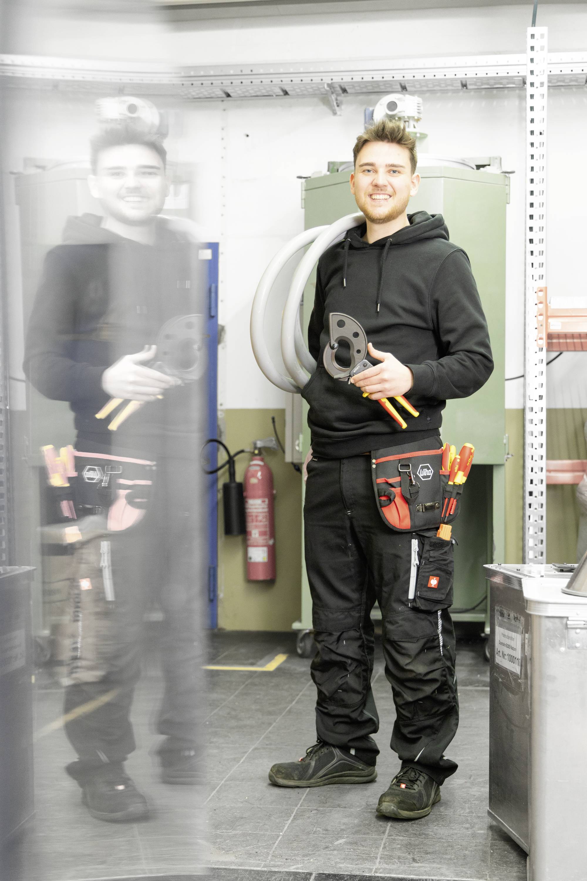 Wiha 46675 Kabelschneider Geeignet für (Abisoliertechnik) Alu- und Kupferkabel, ein- und mehrdrähtig 62 mm 500 mm²-4