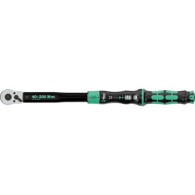 Wera Click-Torque Lock C 3 05075692001 Drehmomentschlüssel mit Umschaltknarre 1/2" (12.5 mm) 200 - 40 Nm-0