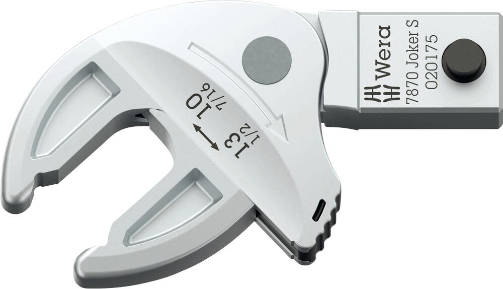 Thumbnail - Wera 05020175001 7870 Joker S Selbstjustierender Einsteck-Maulschlüssel Schlüsselweite (Metrisch) 10 - 13 mm Schlüsselwe...