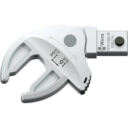 Wera 05020176001 7870 Joker M Selbstjustierender Einsteck-Maulschlüssel Schlüsselweite (Metrisch) 13 - 16 mm Schlüsselwe...