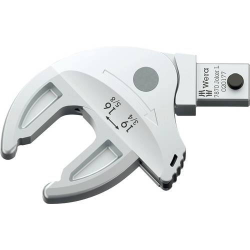 Wera 05020177001 7870 Joker L Selbstjustierender Einsteck-Maulschlüssel Schlüsselweite (Metrisch) 16 - 19 mm Schlüsselwe...