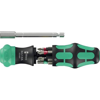 Wera Kraftform Kompakt 28 RA 1 Bit-Schraubendreher 1/4"-0