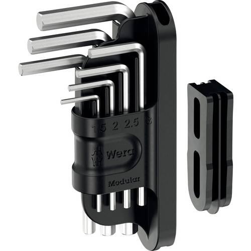 Thumbnail - Wera Tool-Check Modular Winkelschlüssel 1 Innen-Sechskant Winkelschraubendreher-Set 1.5 mm, 2 mm, 2.5 mm, 3 mm, 4 mm, 5 ...