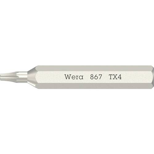 Thumbnail - Wera 867 Micro TORX® 05058102001 Torx-Bit T 4 1 St.