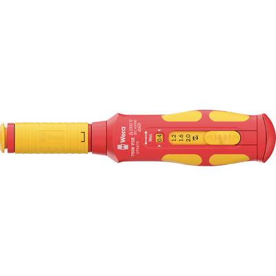 Wera 7508 VDE VDE Drehmoment-Schraubendreher 1 Stück 0.4 - 2 Nm-0