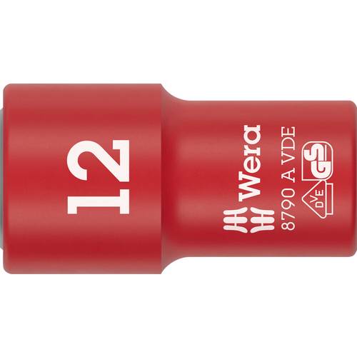 Wera 8790 A VDE 05005938001 Außen-Sechskant Steckschlüsseleinsatz 12 mm