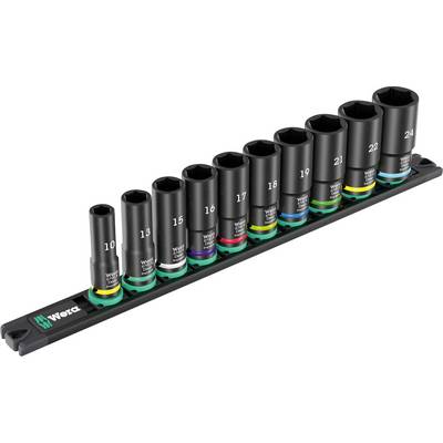 Wera 9660 Steckschlüsselsatz metrisch 3/8" 10teilig 05005590001-0