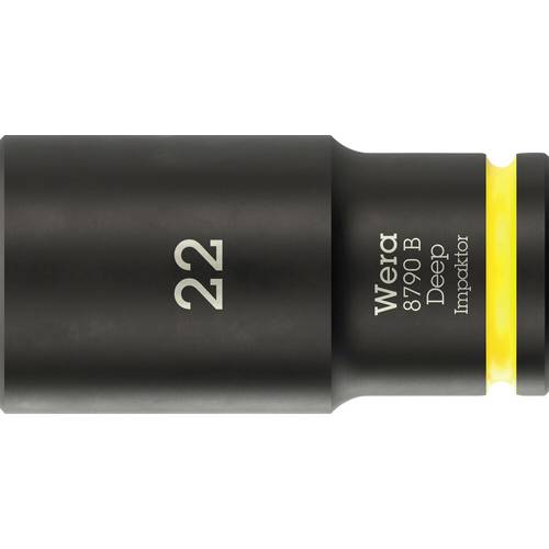 Wera 8790 B Impaktor Deep 05005562001 Außen-Sechskant Steckschlüsseleinsatz 22 mm
