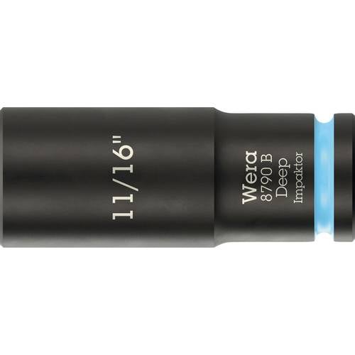 Wera 8790 B Impaktor Deep 05005571001 Außen-Sechskant Steckschlüsseleinsatz 11/16