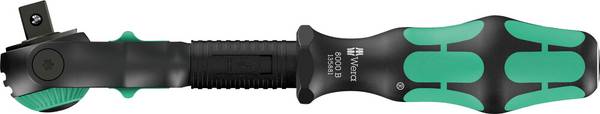 Wera 8000 B Black Edition 05135881001 Zyklop-Knarre 3/8" 199 mm