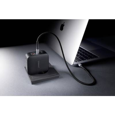 Intenso W100ACC+C520C black USB Ladegerät 100 W 2x USB-C®, 1x USB-A Schwarz-7