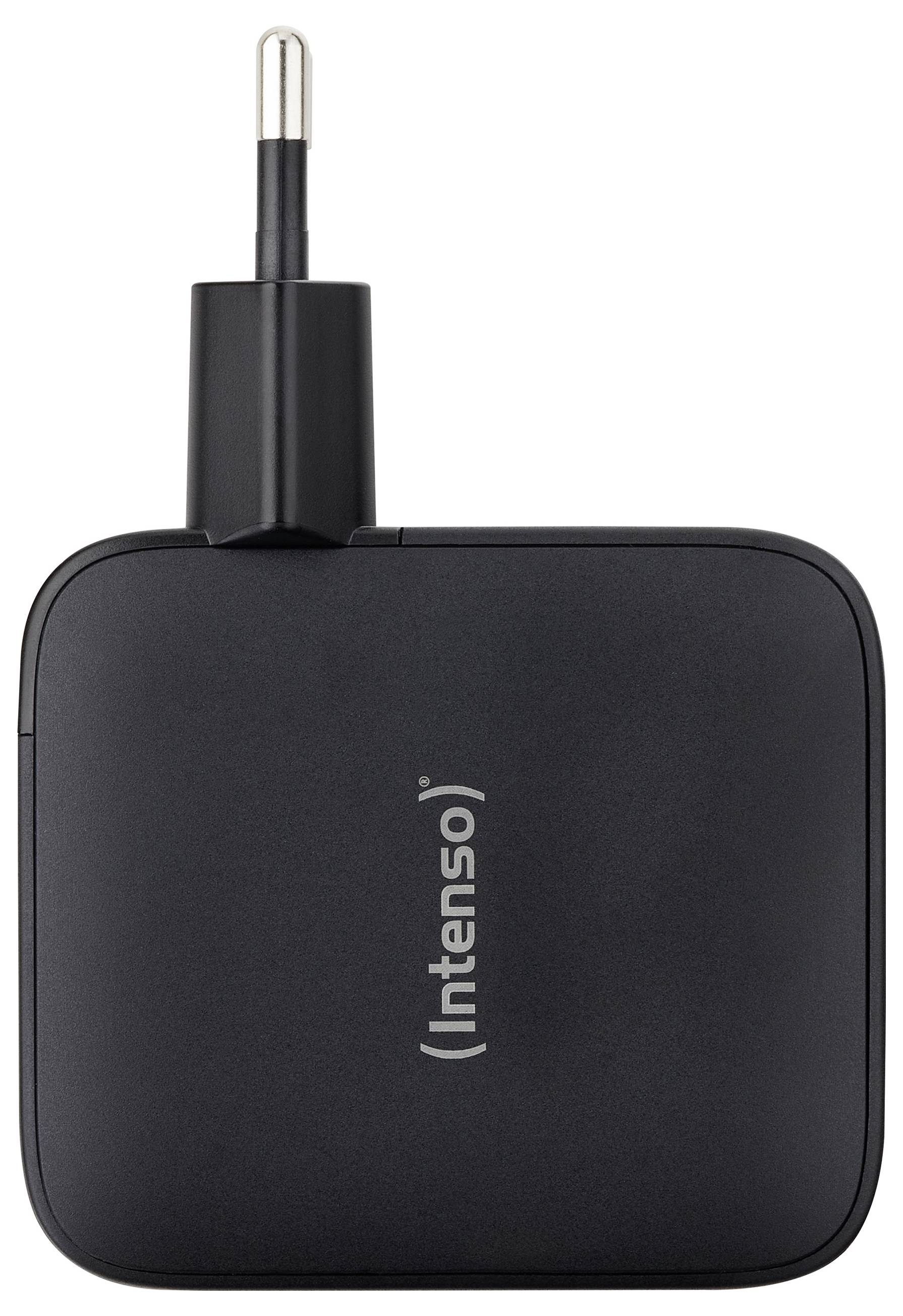 Intenso W100ACC+C520C black USB Ladegerät 100 W 2x USB-C®, 1x USB-A Schwarz-4