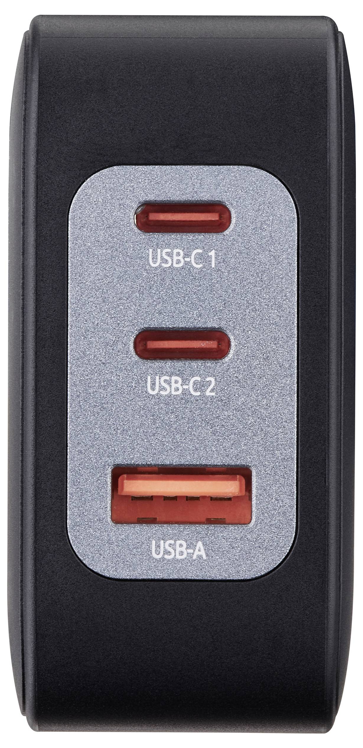 Intenso W100ACC+C520C black USB Ladegerät 100 W 2x USB-C®, 1x USB-A Schwarz-5