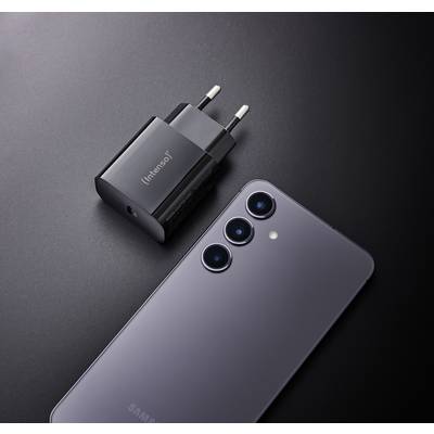 Intenso W20C black USB-C® Adapter 20 W USB-C® Schwarz-7